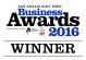 EADT Business Awards 2016 Winner Logo